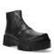 Botas de Mujer Miss Carol NING de cuero con elástico Negro