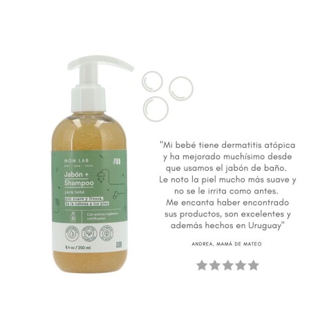 Jabón y shampoo para bebés Jabón y shampoo para bebés
