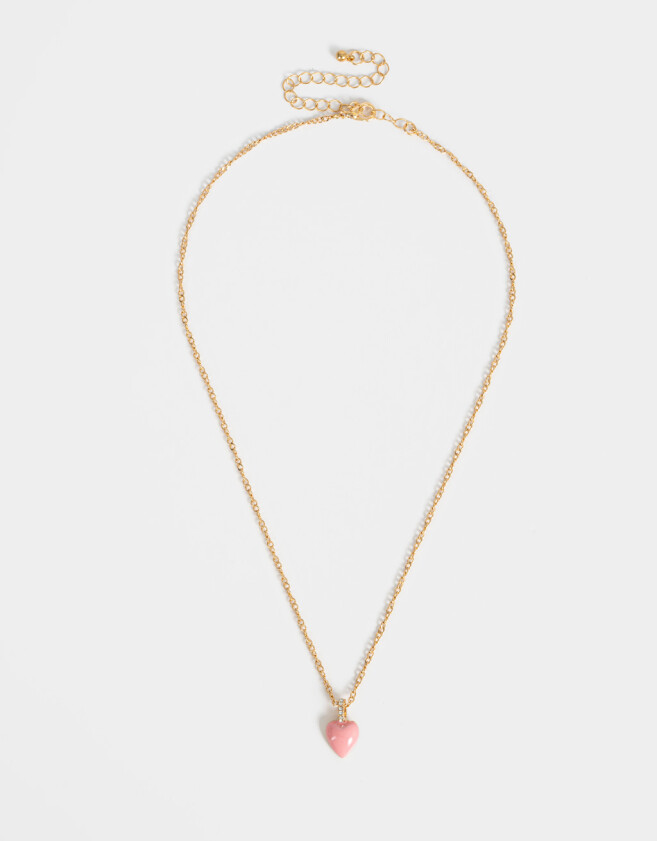 Cadena Corta con Dije Con corazón Cadena Corta Con Dije Con Corazón - Dorado