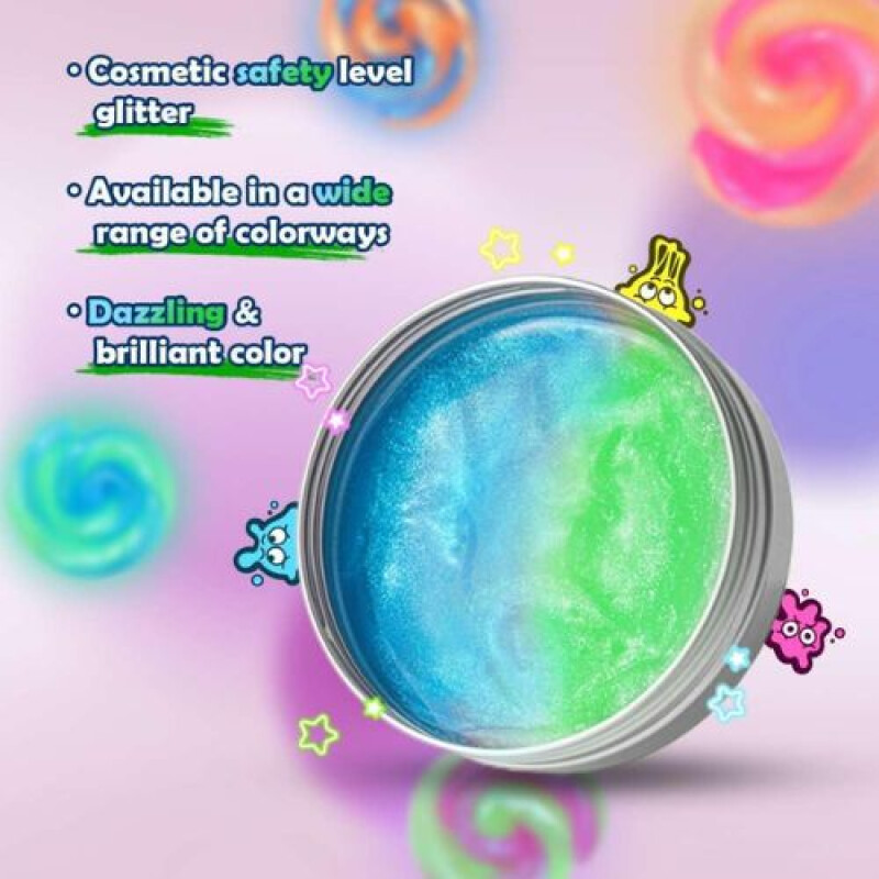 Dazzling Multicolor Slime P009