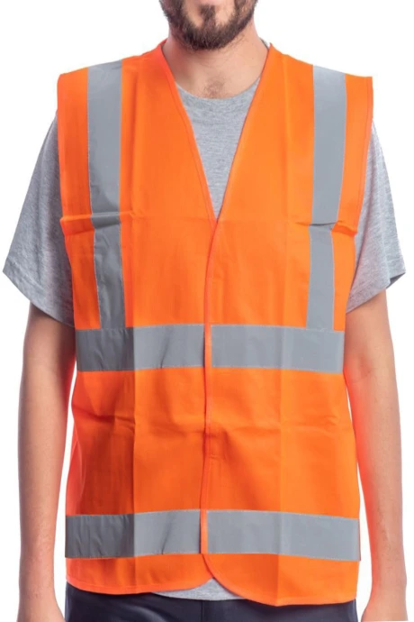 Chaleco de alta visibilidad Naranja neón