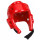 Casco Cabezal Protector Boxeo Taekwondo Karate Mma Rojo
