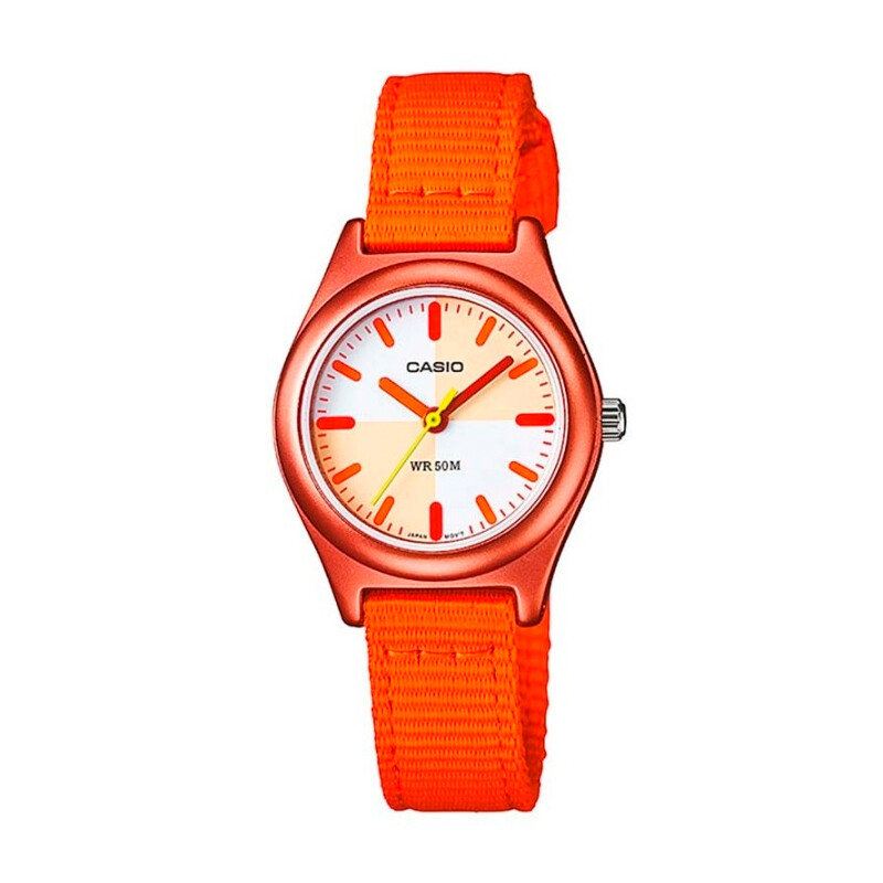 Reloj Casio Malla de Tela Dama LTR-16B 4E2VDF