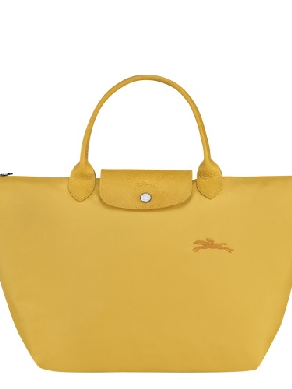 Longchamp -Cartera Longchamp plegable de nylon con cierre y asa corta, Le pliage green M 0