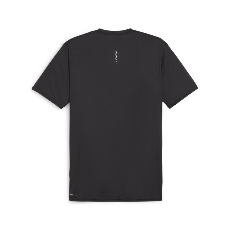 Run Favorite SS Graphic Tee M - Hombre Black