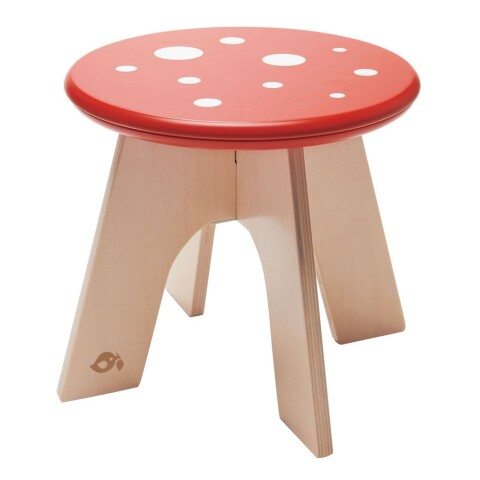 Juguete Banco De Hongo Tender Leaf Madera Infantil Niño Juguete Banco De Hongo Tender Leaf Madera Infantil Niño