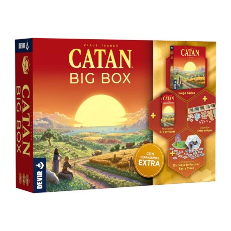 Catan Big Box (6 Jugadores) Nueva Edición Catan Big Box (6 Jugadores) Nueva Edición