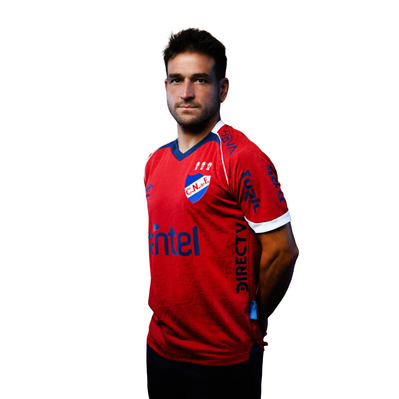 Camiseta Nacional Umbro AWAY 1 2026 NU143120 de Hombre Rojo