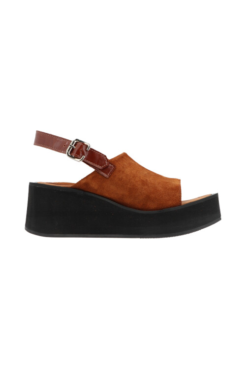 sandalia Darla Cognac