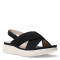 Sandalias de Mujer Lady Confort CHAPELLE con tiras cruzadas Negro