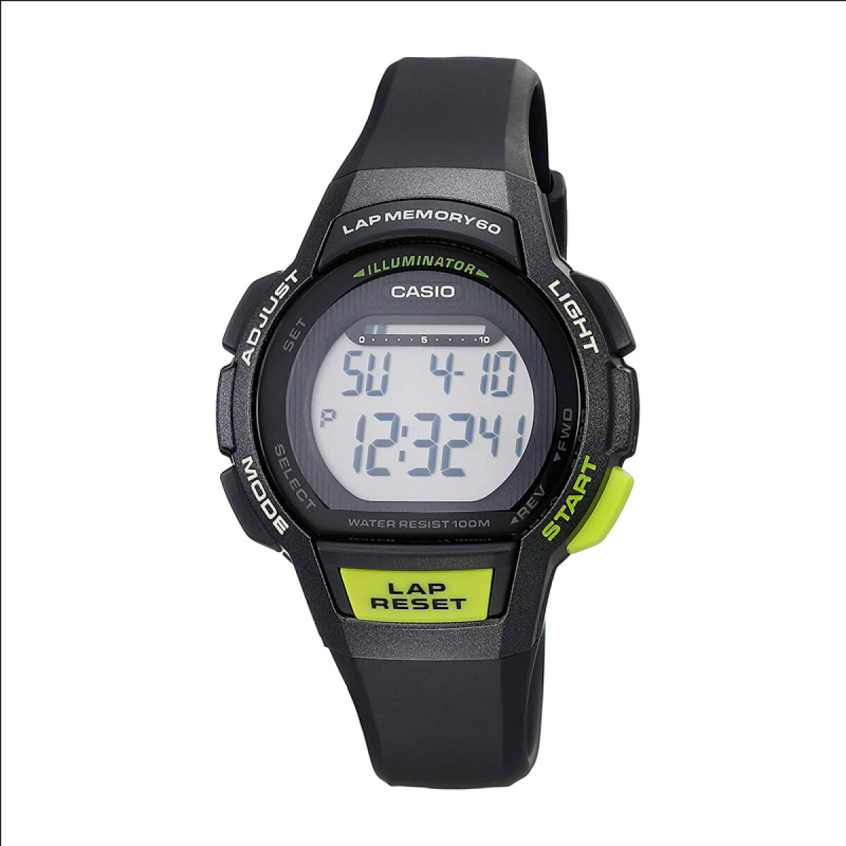 Reloj Casio Resina Digital Mujer LWS-1000H-1AVDF 