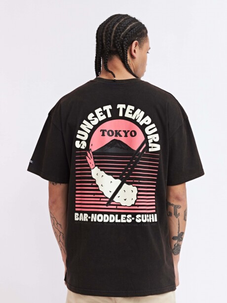 REMERA NERJA NEGRO