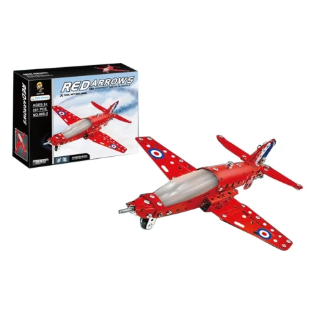 Set de Construcción Acero Inoxidable Avión Flecha 201PZ 001