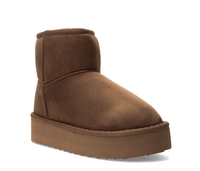 Botas de Mujer Miss Carol Pantu Uma Con Plataforma Tan