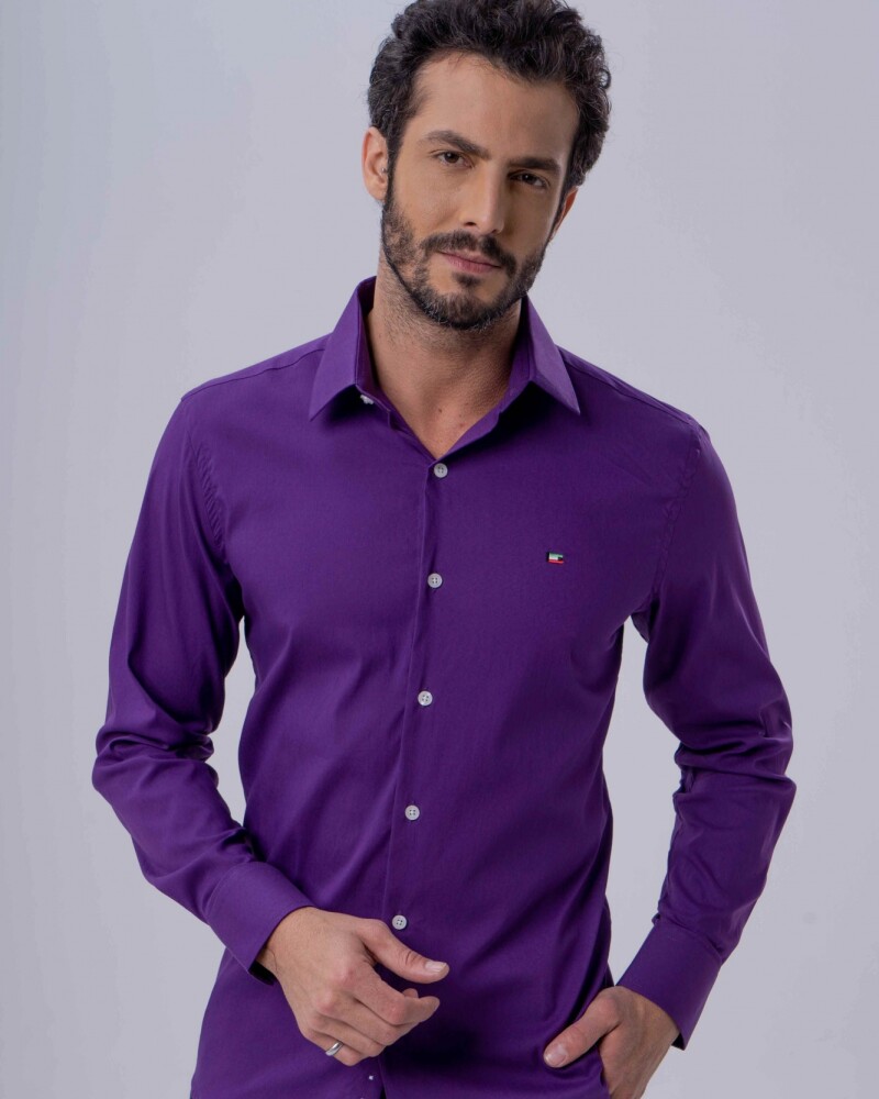 Camisa Ml 19756 Morada U