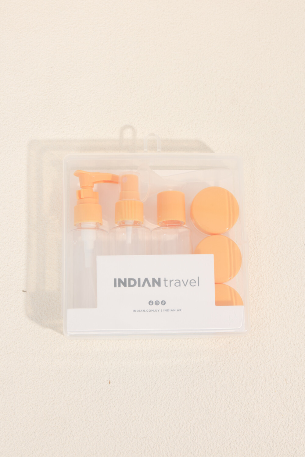 Set De Viaje 6 Un. Durazno