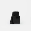 Mini Bag Amy En Efecto Cuero Saffiano Negro