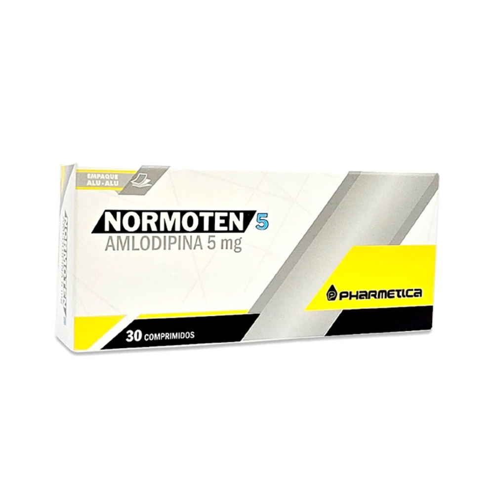 NORMOTEN 5 MG. CJ X 30 COMPRIMIDOS