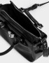 City Romántico Cartera City Con Broche - Negro
