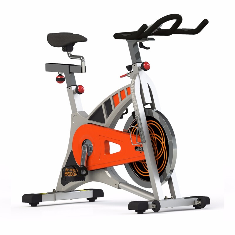 Bicicleta Spinning Athletic 2600BS Naranja