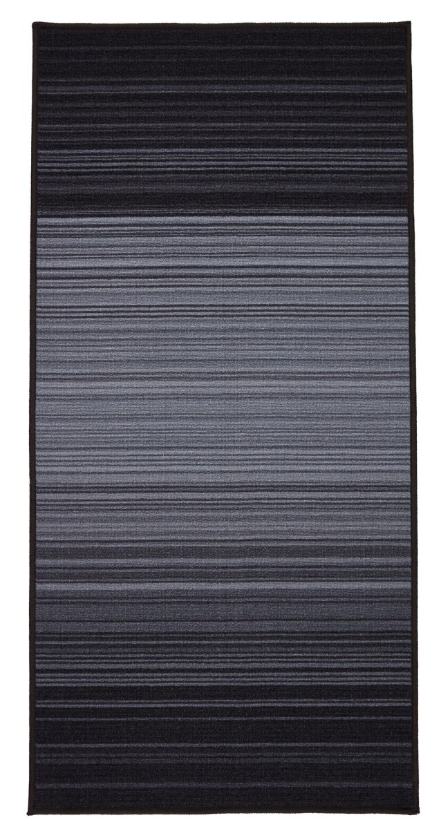 Alfombra GULVEIS 67x140 gris oscuro 