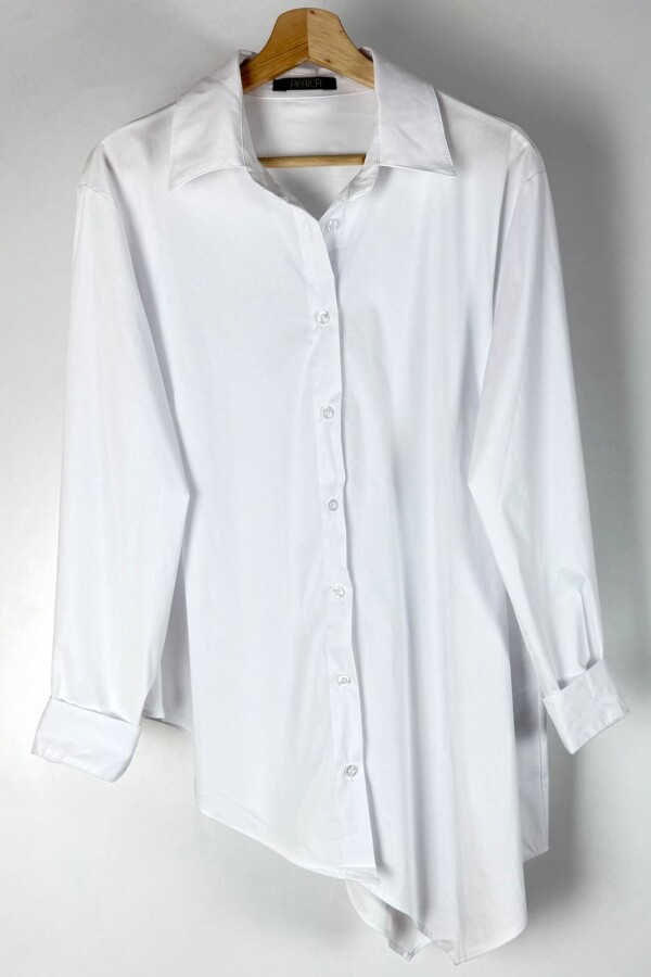 CAMISA C/ALGODON FLUX BLANCO