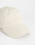Caps Gorra Efecto Lavado Bordada - Blanco Crudo