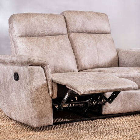 Sillón Reclinable Thomas 2 Cuerpos Beige