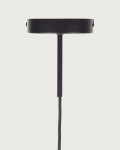 Montura para lámpara de techo Fulvia de metal con acabado negro