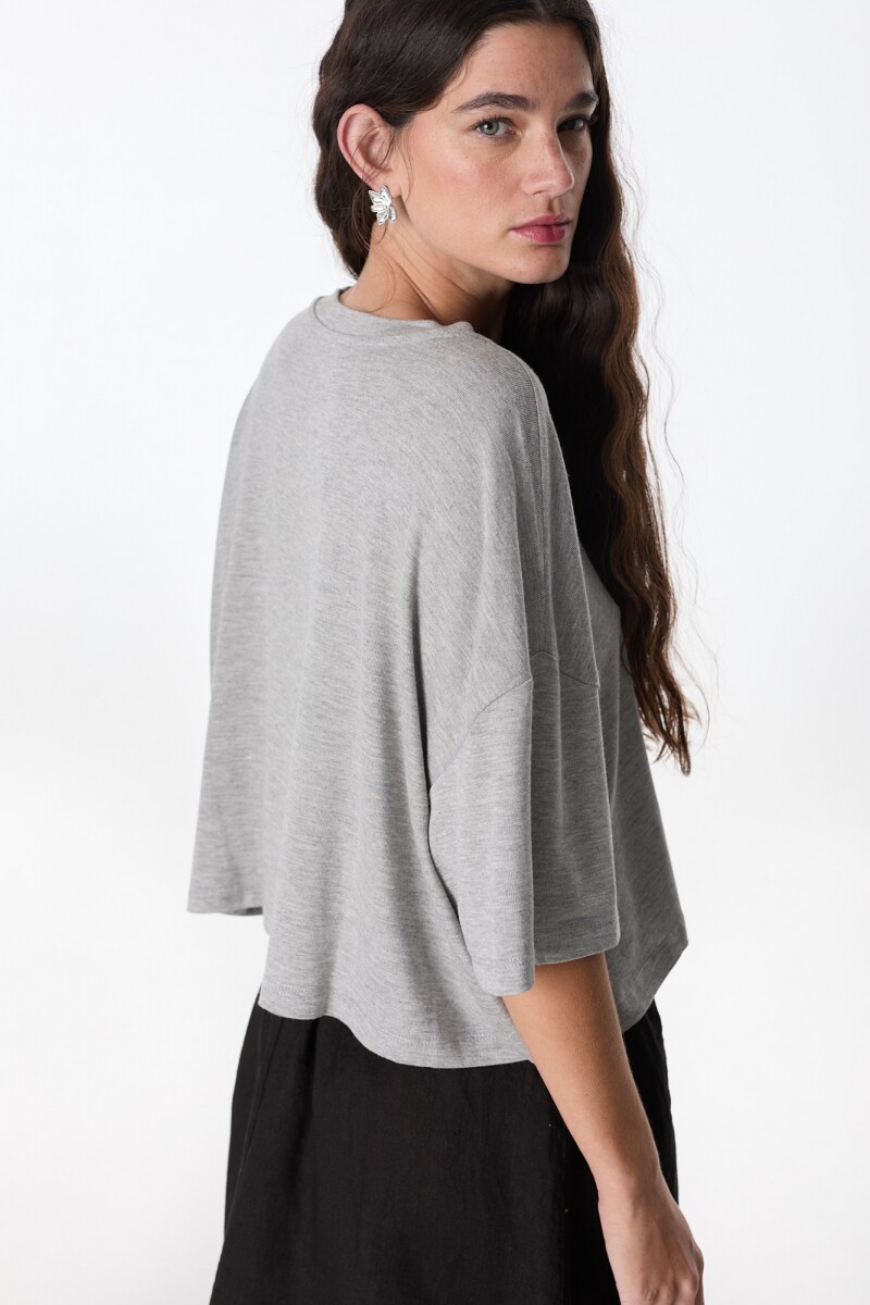 Boxy Tshirt Gris