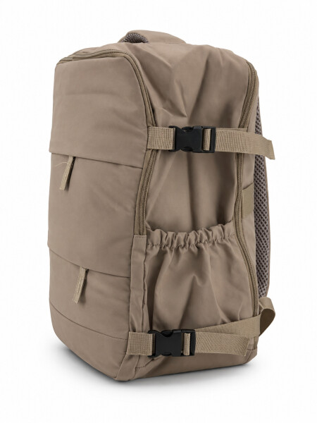 MOCHILA DE VIAJE BEIGE