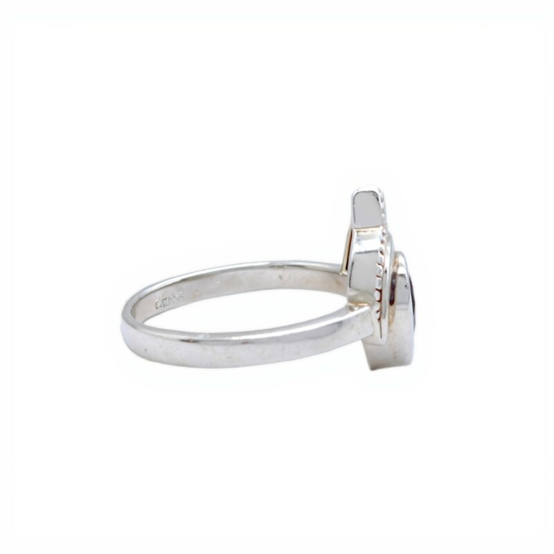 Anillo Lagrima-Plata 925-Piedra Topacio Místico-AN3262 conpiedra