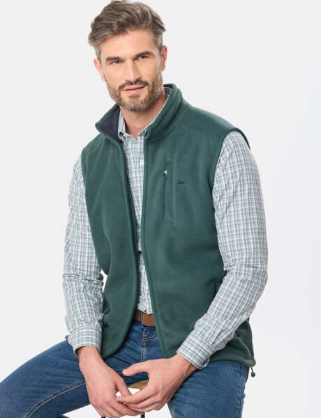 CHALECO POLAR DE ABRIGO Verde