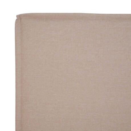 RESPALDO QUEEN TELA NATURAL-BEIGE ZOE