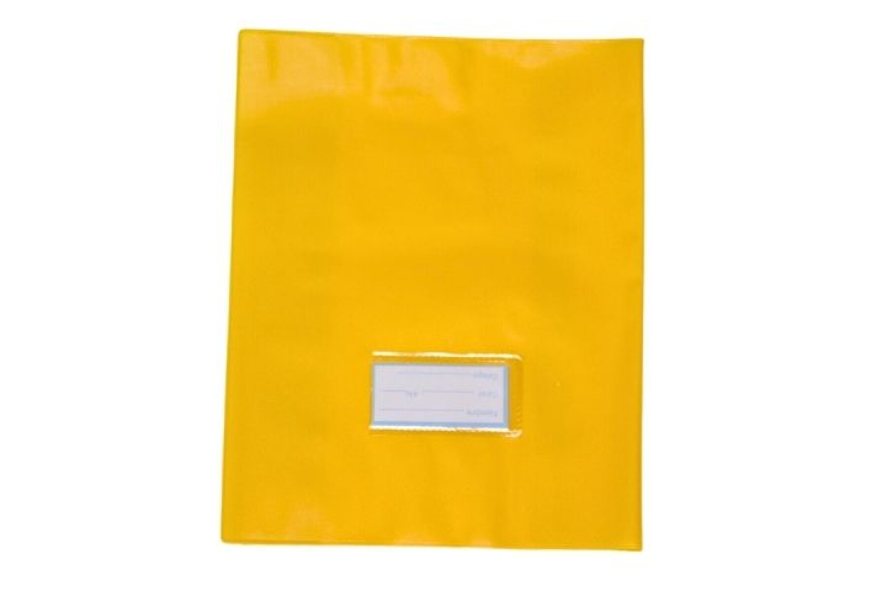 FORRO PLASTICO P.V.C. PARA CUADERNO - COLOR AMARILLO 