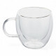 Taza Doble pared Borosilicato 150 ml 7,5 x 8 cm Sin Color
