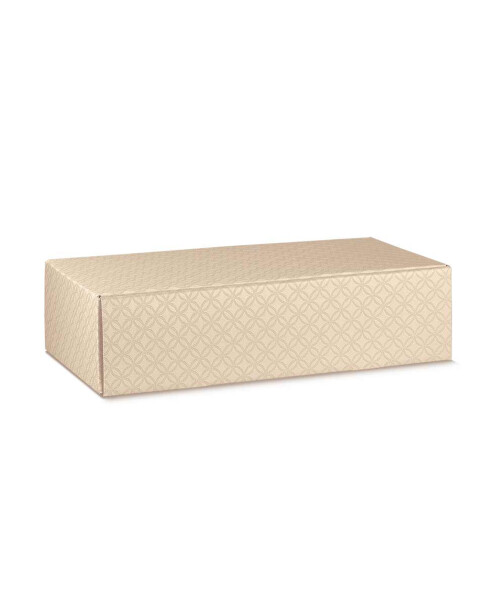 CAJA RÍGIDA 1 BOTELLA 34X9X9 cm MATELASSE NUDO