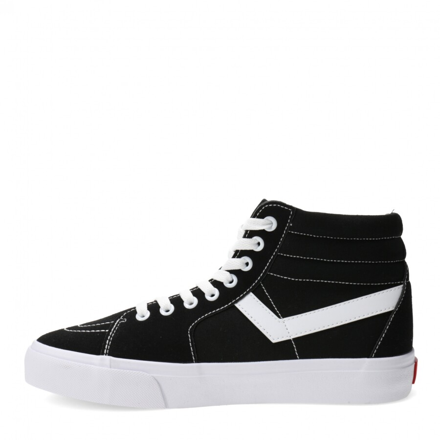 Championes de Hombre Pony Old School Canvas HI Men Negro