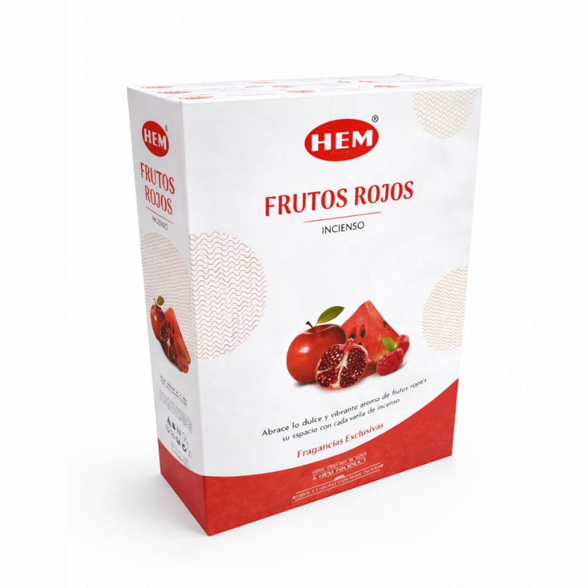 INCIENSO HEM PREMIUM 25 GR - CAJA X12 - Frutos Rojos 