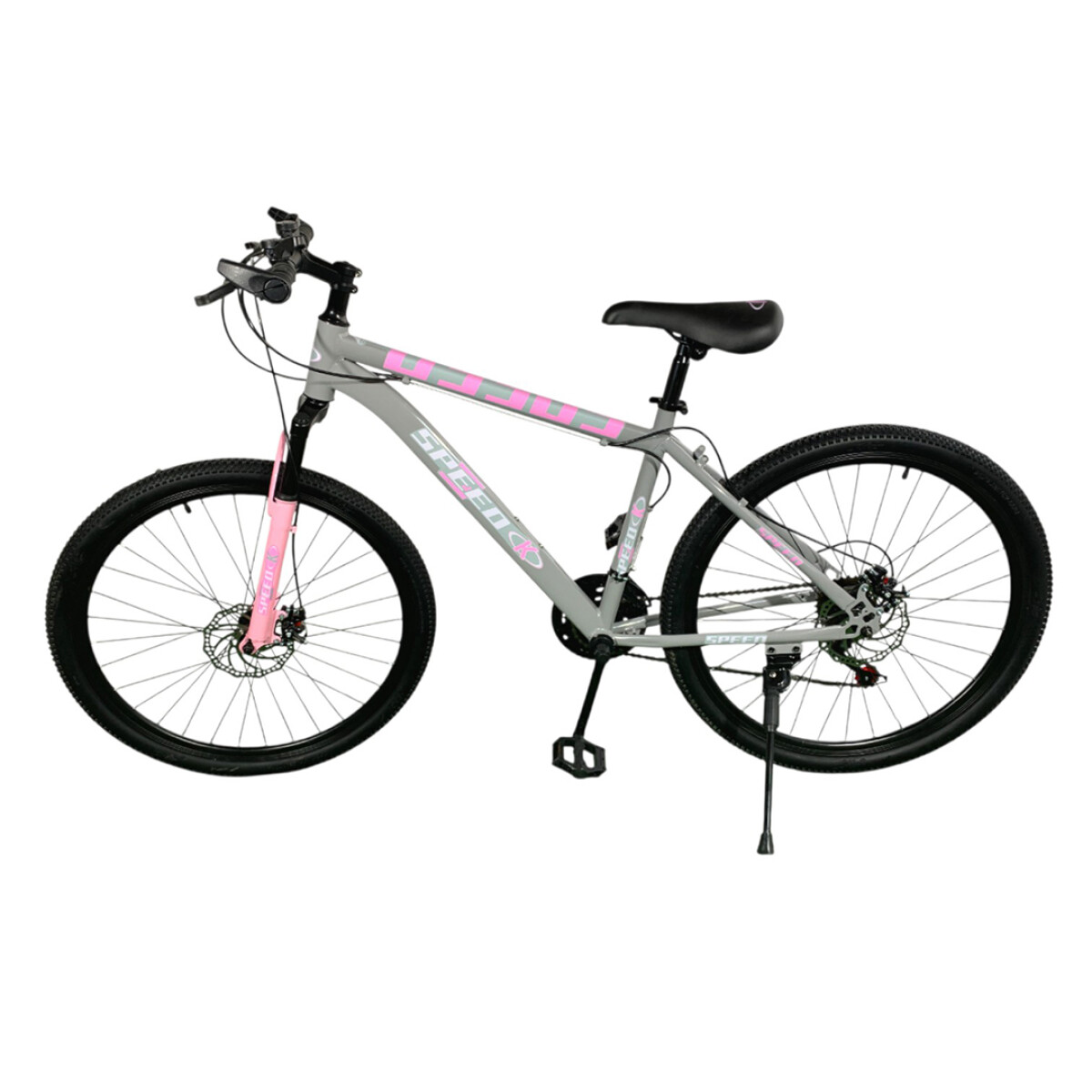 Bicicleta MTB Knex Speed Rod. 24 Gris/Blanca/Rosa Ub - BLANCO-GRIS-ROSA 