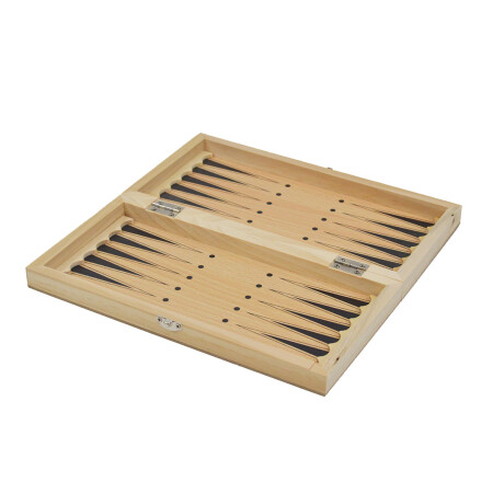 Juego ajedrez y backgammon en madera Sc