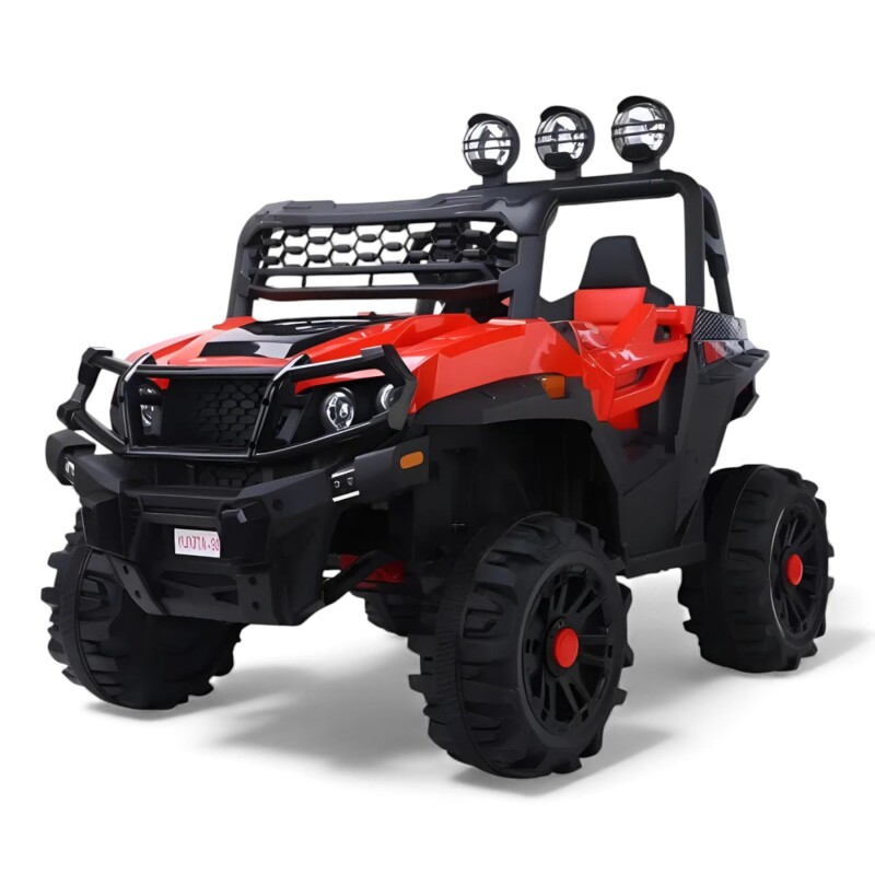 Bebesit Jeep Doble a batería 12V - Rojo Bebesit Jeep Doble a batería 12V - Rojo