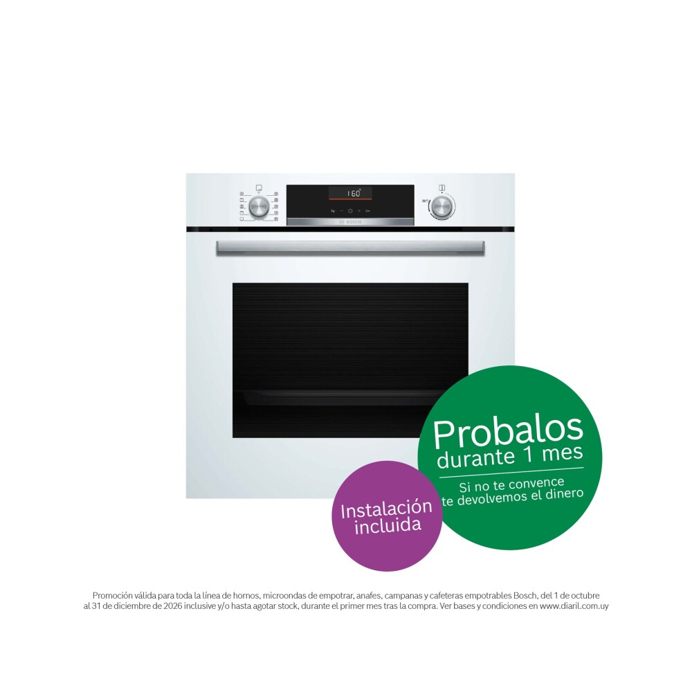 Horno de empotrar Bosch HBG536EW3 Autolimpiante Horno de empotrar Bosch HBG536EW3 Autolimpiante