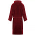 Bata de Baño Salida Ducha Tela Sherpa Suave Adulto Unisex Variante Color Bordo