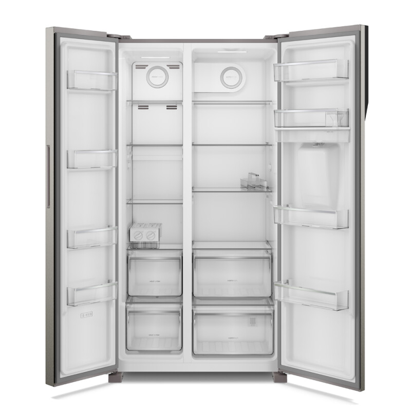 NEVERA SIDE BY SIDE FRIGIDAIRE, 19 P.C.,INVERTER, DISPENSADOR DE AGUA 001