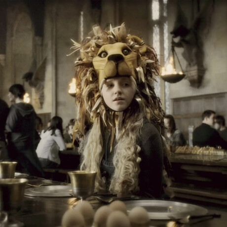 Luna Lovegood With Lion Head - Harry Potter - 47 Luna Lovegood With Lion Head - Harry Potter - 47