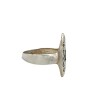 Anillo Ojo de Horus-Plata y Oro-Sin Piedra-AN5416 sinpiedra