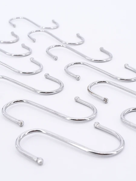 SET GANCHOS MULTIUSOS PLATEADO