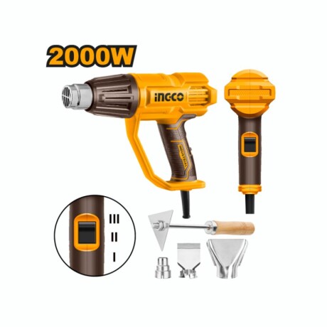 Pistola De Calor INGCO HG200078 2000W Pistola De Calor INGCO HG200078 2000W