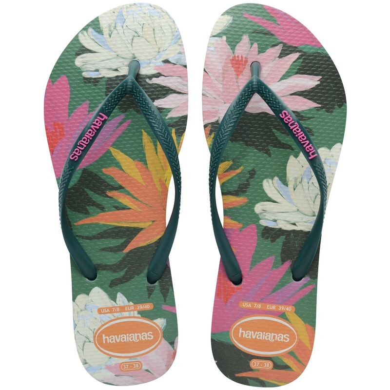 Ojotas Havaianas Slim Summer Bliss Verde
